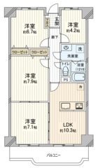 ４LDK・H31年4月上旬室内改装済