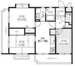 上層階・角部屋・オーナーチェンジ物件・2面バルコニー