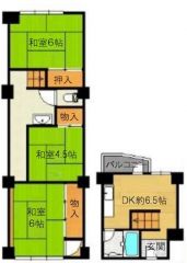 メゾネットタイプ・令和元年５月室内改装済・陽当り良好・ペット飼育可