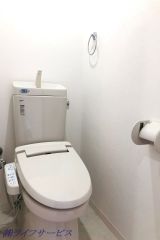 温水洗浄便座付トイレ
