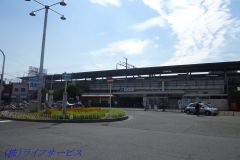 JR東海道本線「塚本」駅前ロータリー