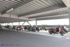 バイク置場