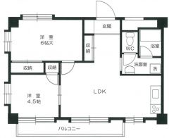 上層階・角部屋・Ｒ１年１２月中旬室内改装完了予定