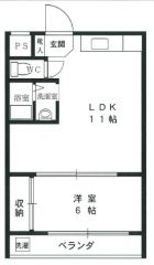 オーナーチェンジ物件・H28年1月室内改装履歴有・LDK広々１１帖